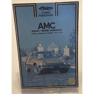 1971 - 1977 Clymer AMC Service Repair Handbook  Pacer, Gremlin, Hornet